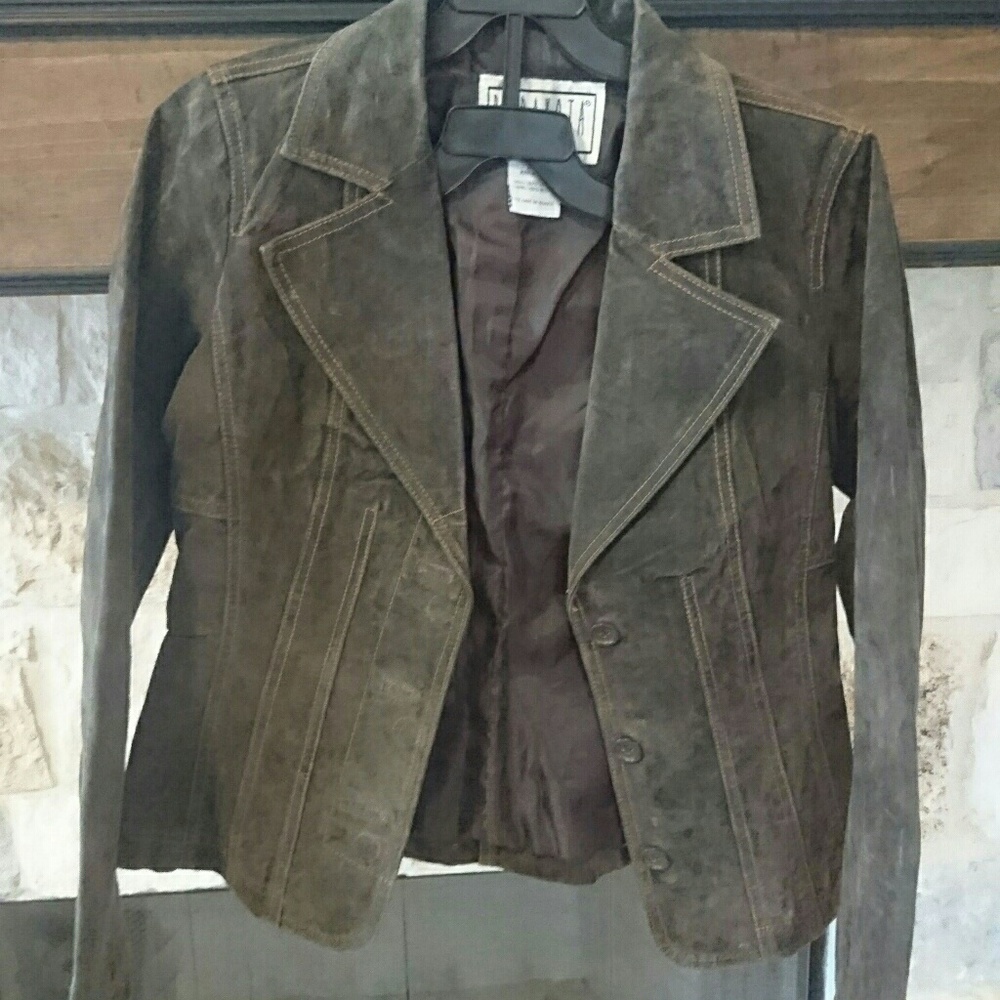 B.B. Dakota brown Leather  jacket